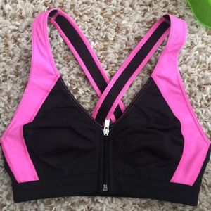 Zip Up Victoria’s Secret Sports Bra